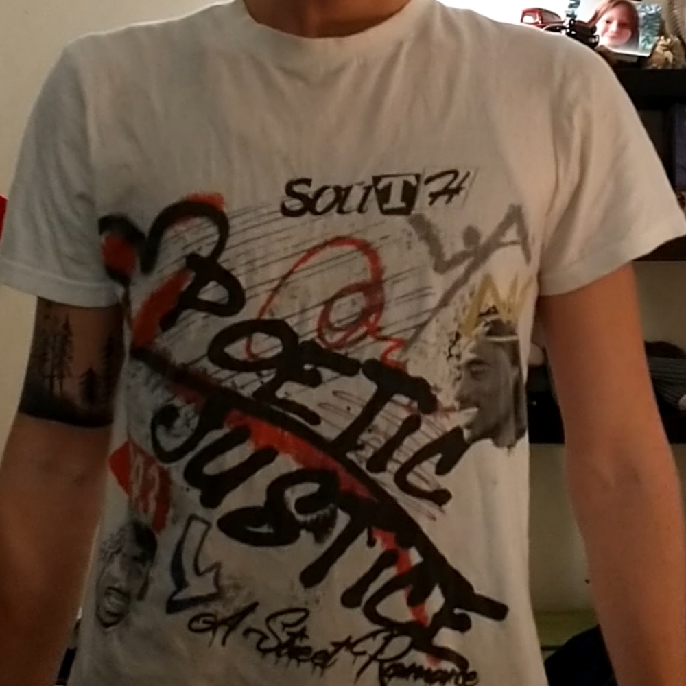 "poetic justice" t shirt 👕